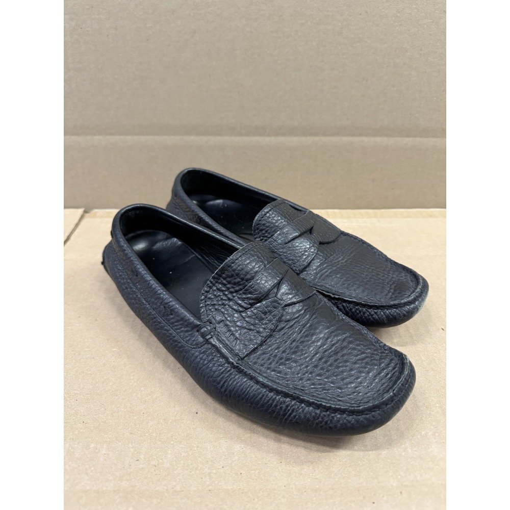 Prada‎ Women's Black Leather Loafers Size 6